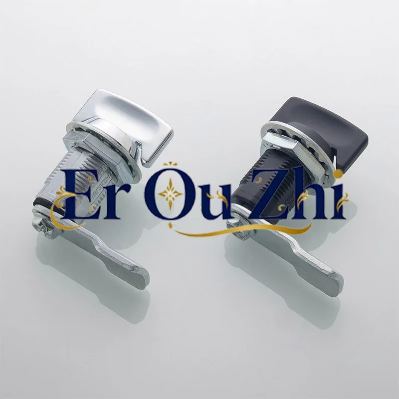 For Hengzhu Cabinet MS816-3 Black Tongue Lock Distribution Cabinet Zinc Alloy Electric Cabinet Door Lock