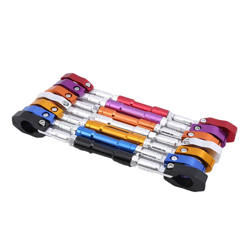 Aluminum Alloy Motorcycle Handlebar Reinforcing Balance CrossBar Strengthen Lever Bar Adjustable Universal
