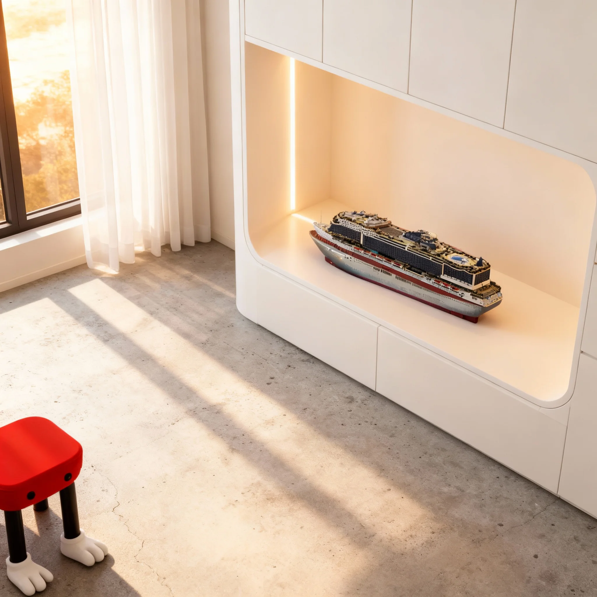 

6270 деталей MOC MSC Seashore: Инструкции по сборке, только конструктор, модель Creator Expert, строительные блоки, рождественский подарок, игрушки, архитектурные кирпичики, подарок на день рождения