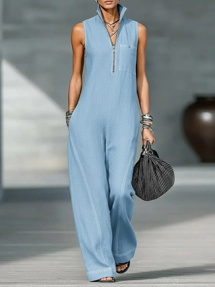 Thumbnail 3 - #36 Trending Wide Leg Jumpsuits Right Now