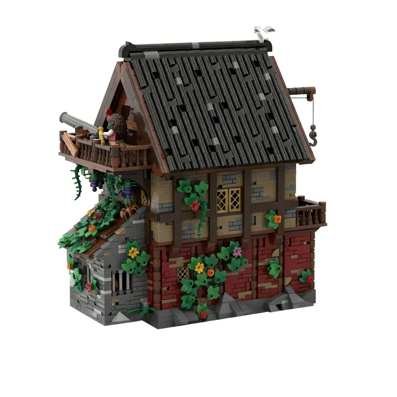5650pcs MOC Pirate Van Dyke S Island Compact Pirates Model Building Blocks DIY Gift Creative Collectible Display Decor Premium