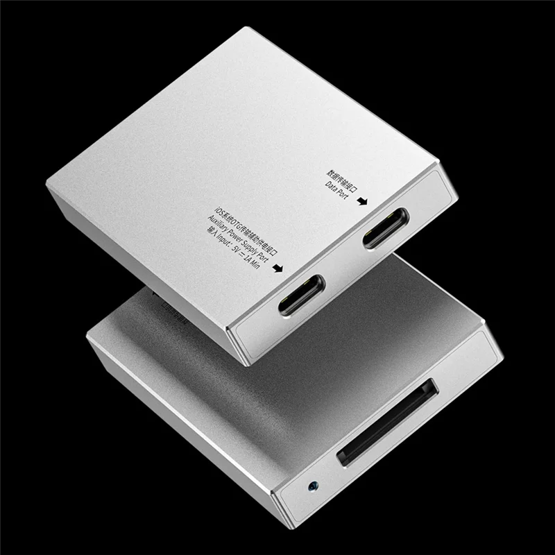 Lecteur de carte Cfexpress Type A USB3.1 Gen2 haute vitesse 10Gbps Type A adaptateur de lecteur de carte Cfexpress 68X49x10mm avec câble de données