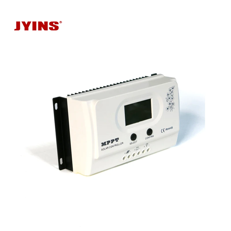 New JYINS 12V 15A 20A 30A 40A 50A MPPT-1215-1250 Solar Charge Controller with Perfect Protection and 18 Month Warranty