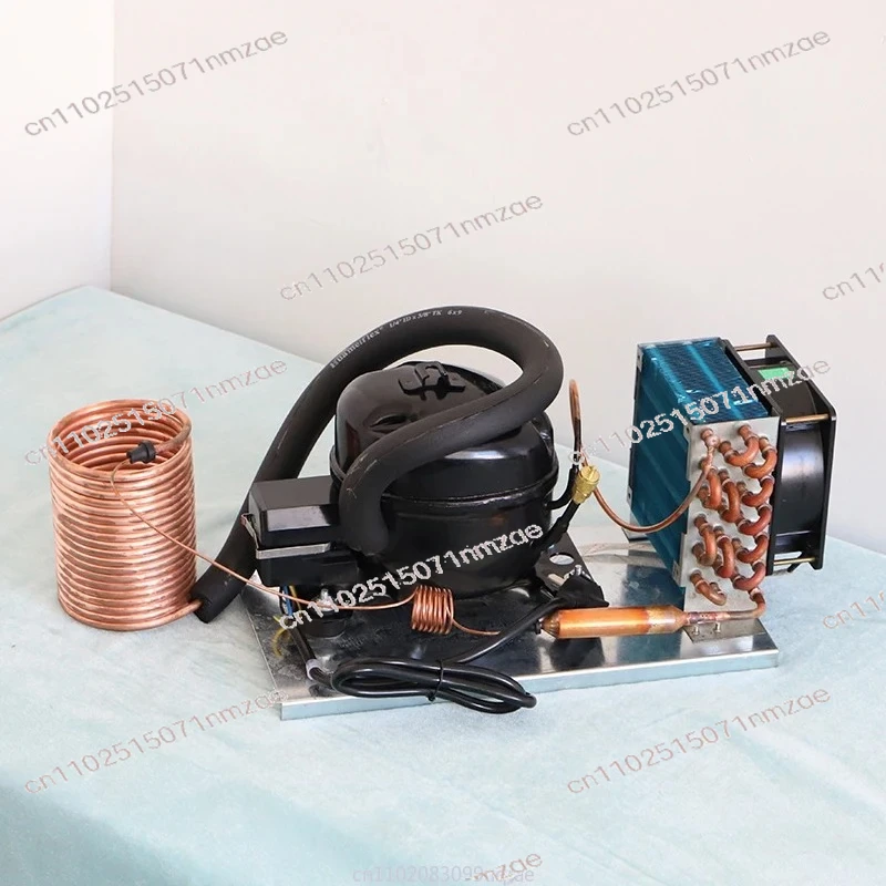 QD30W-R134a-220V Small Chiller Cold Circulating Water Micro Refrigeration Compressor Set 75W