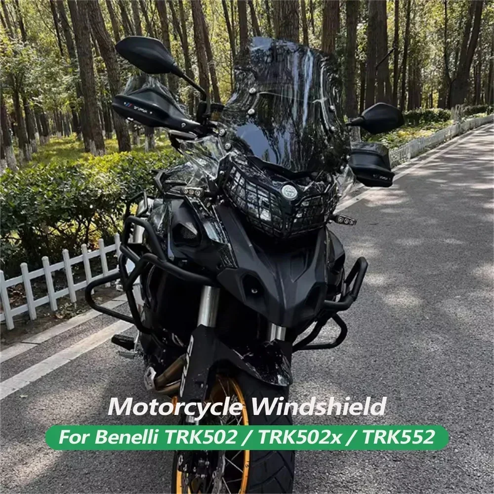 

TRK502x modified windshield with raised windshield trk502 front windshield For Benelli TRK502 TRK502x accessories