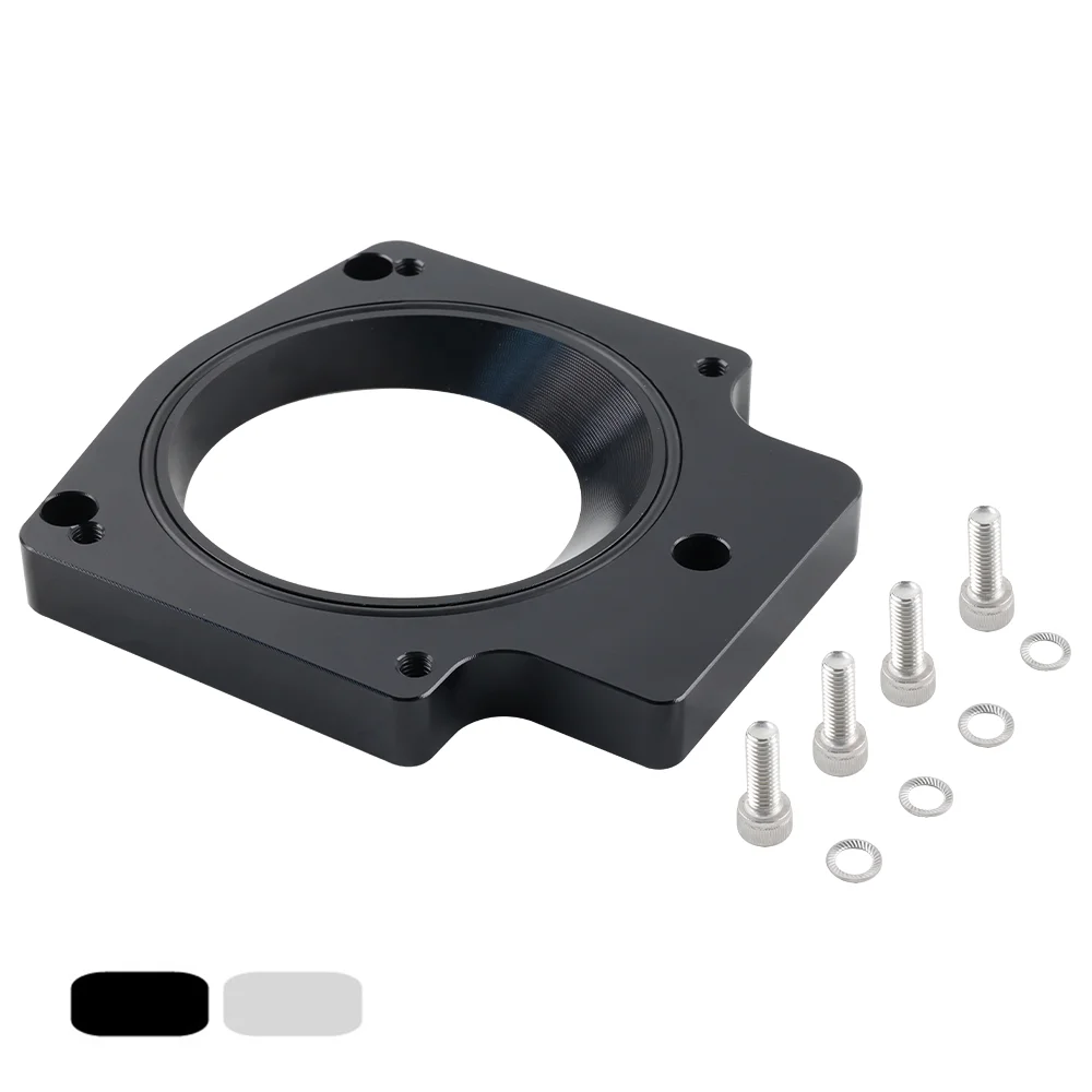 

Intake Spacer Adapter 92mm Intake Manifold Throttle Body Spacer Adapter For LS1 LS2 LS3 LS6 LS7 LSX