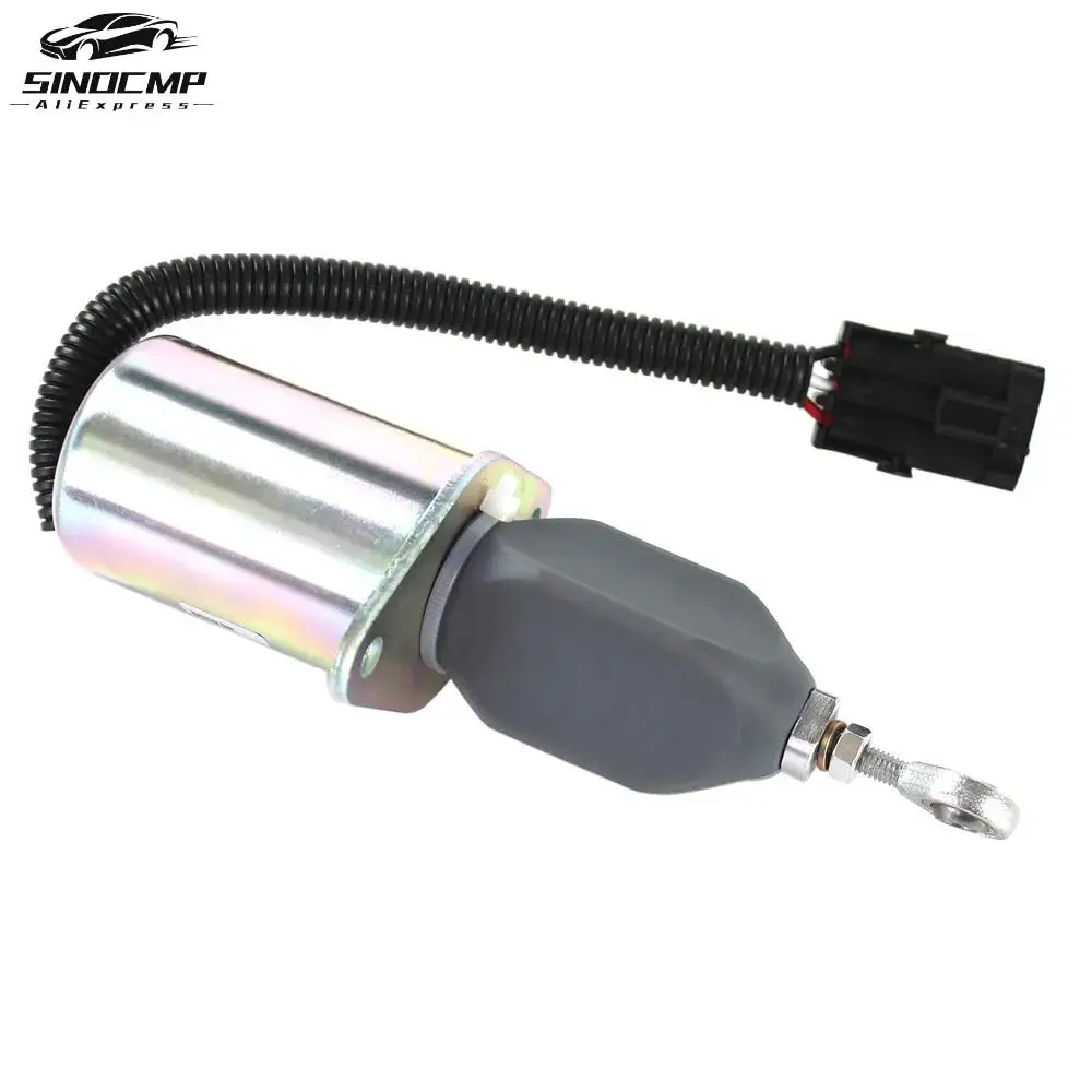 

3964627 Engine Fuel Shut Off Solenoid Valve 3991167 SA-4941-12 For Fuel Cummins 4BT 12V Engines Components Shut Off Solenoid