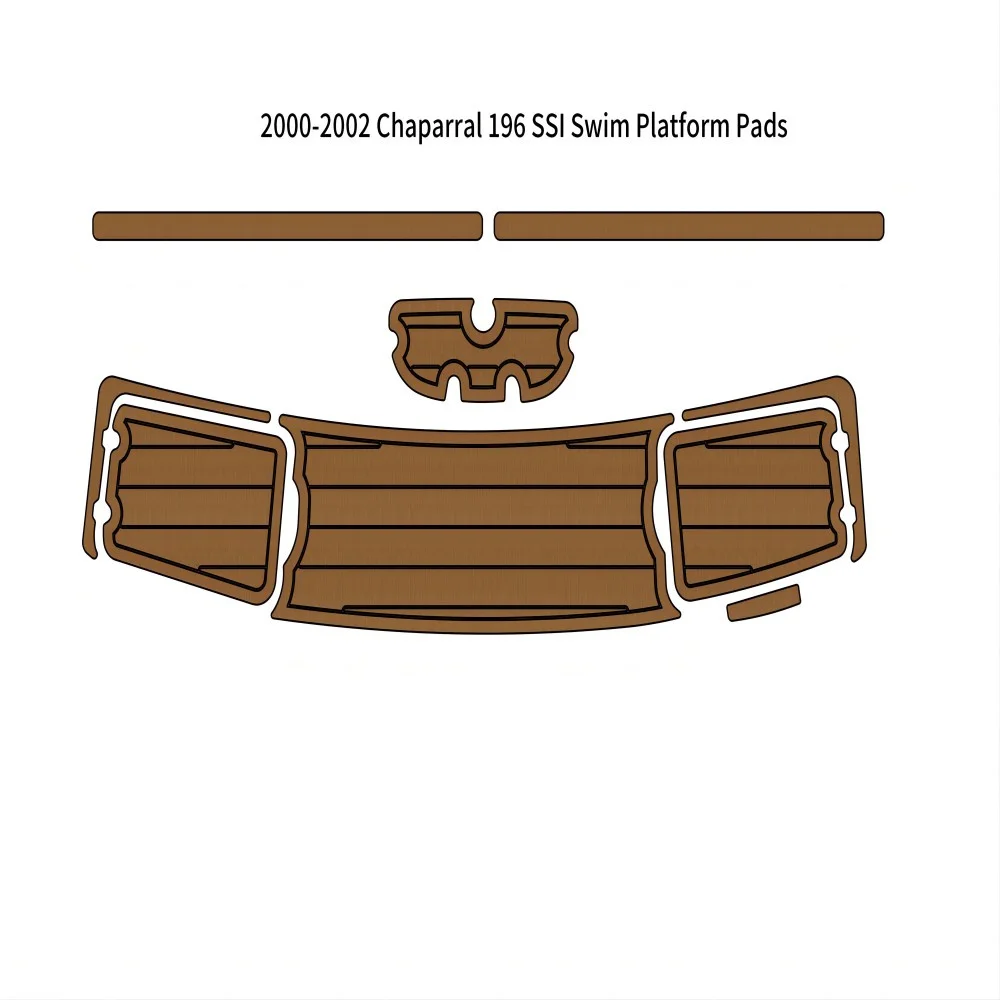 

2000-2002 Chaparral 196 SSI Плавательная платформа Pad Лодка EVA Тиковая пол SeaDek Gatorstep Стиль Самоклеящаяся bnhnkty8tri