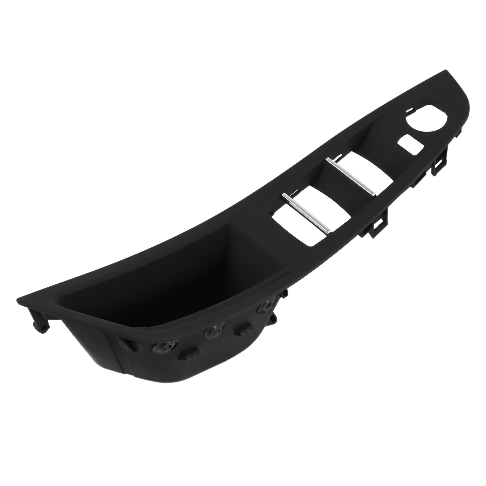 

1Pcs Car Driver Seat Front Right Armrest Interior Door Handle Pull 1Hole for BMW F10 10-17 LHD Auto Interior Black