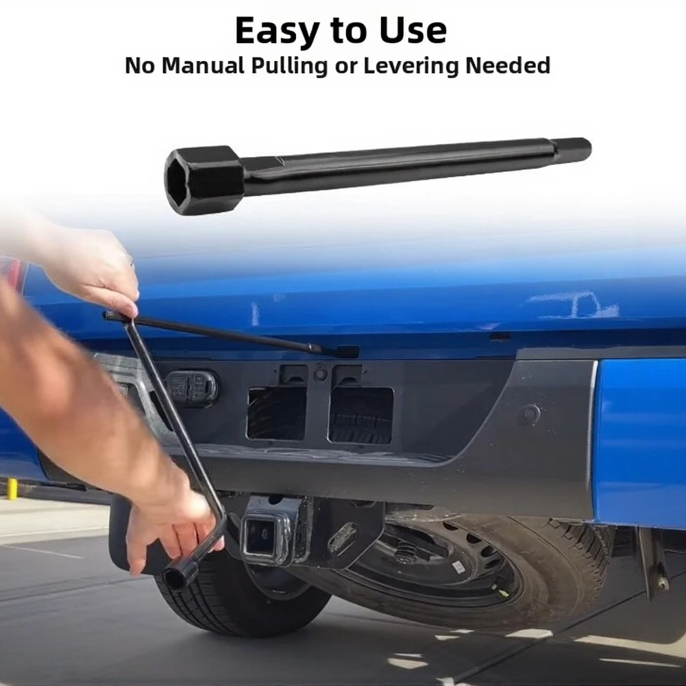 Roadside Tire Change Spare Tire Release Quick Tire Removal Time-saving Design User-friendly Operation Robust Metal Construction
