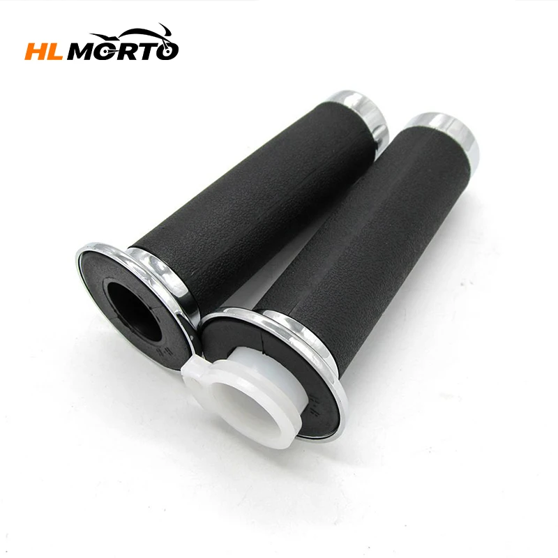 1pair Dirt Bike ATV Motorcycle Throttle Handle 7/8 Universal Grip 110-250CC Motorcycle Refueling Grip