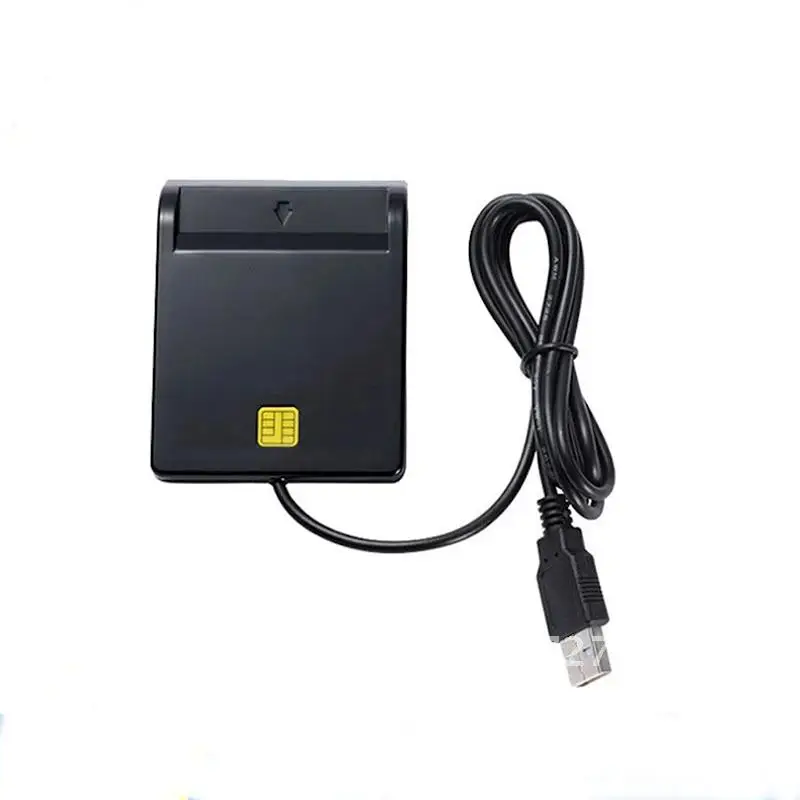 Smart Card Reader Memory For ID Bank EMV Electronic DNIE DNI Citizen SIM/CAC Card Cloner Connector PC Computer USB 2.0