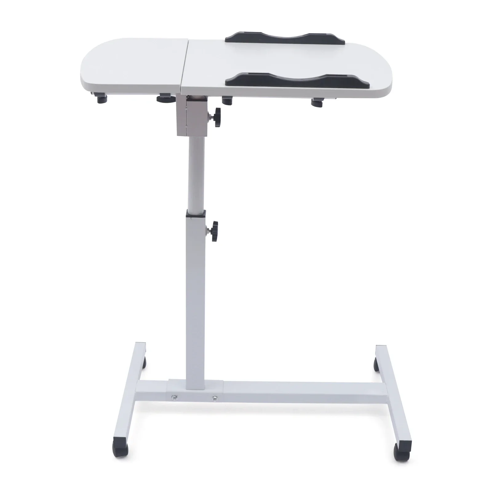 

Angle & Height Adjustable Rolling Table Laptop Notebook Stand Tiltable Table Top Desk Sofa Bed Side Table