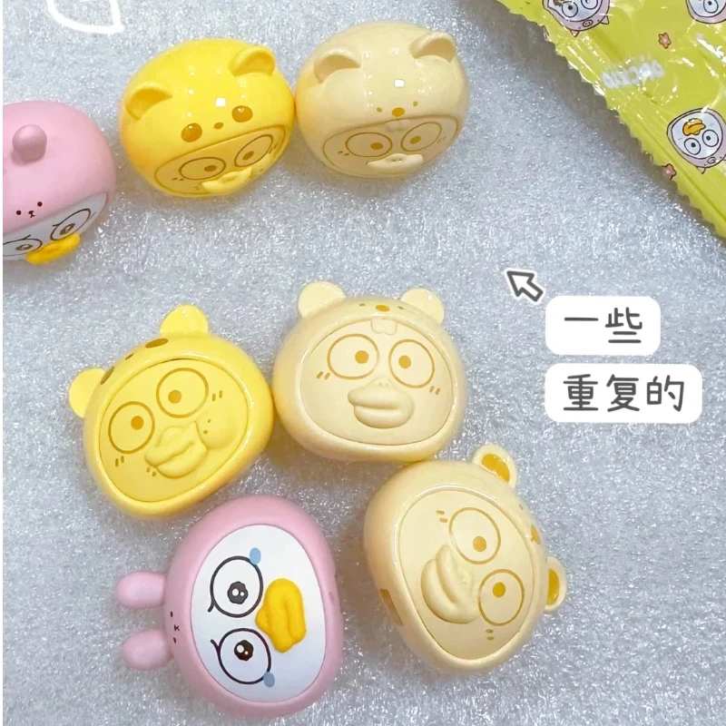 صندوق أعمى على شكل حيوان لطيف على شكل حلوى - زخرفة أصلية عصرية قابلة للجمع، لعبة شخصية صغيرة وقابلة للفصل هدية للفتيات كاواي