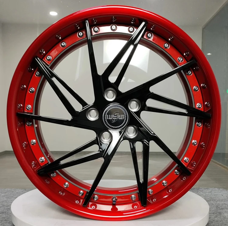 

20 21 22-inch forged rims for Bentley Benz Audi BMW Lamborghini URUS Mustang Ferrari 458 358 488 custom 2 piece forged wheels