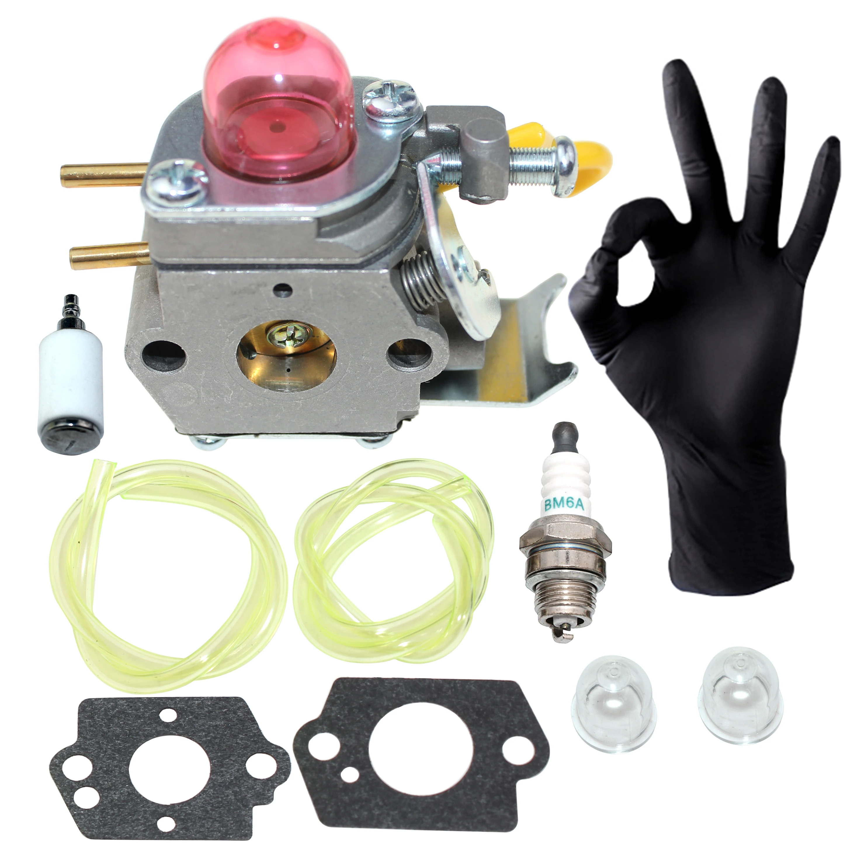 C1U-W18 Carburetor for Partner Colibri II, Colibri II+, Colibri II S, XS, Poulan FX26 FX26S P1500 P2500 P3500 TE475 TE475Y XT260