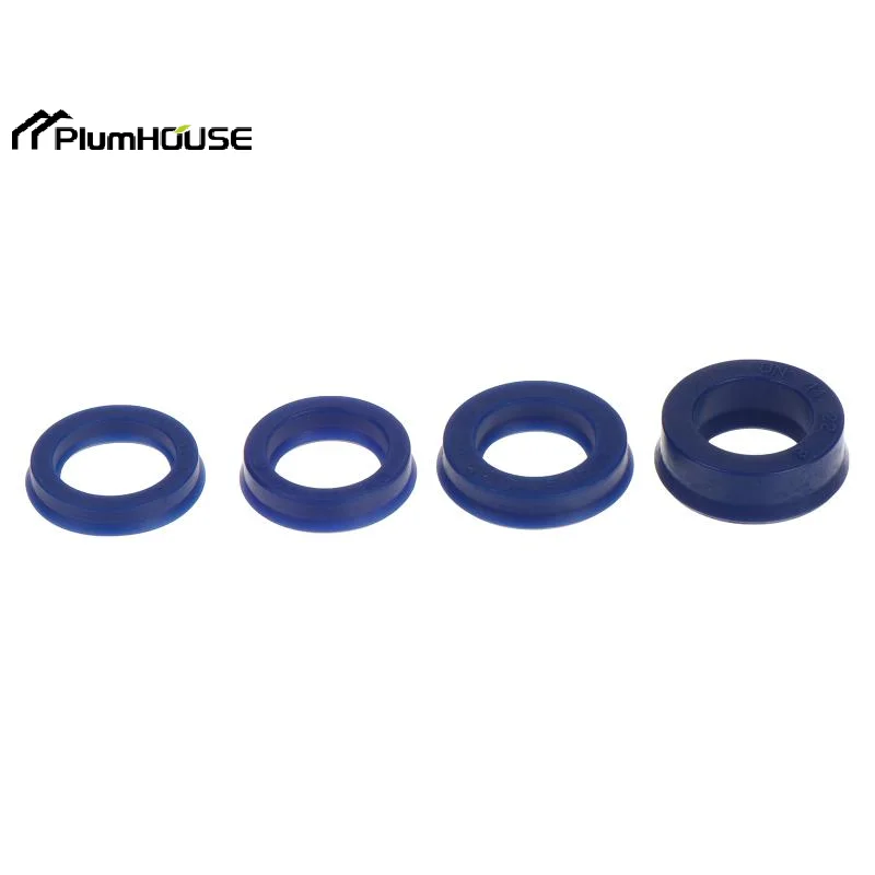 10Pcs Polyurethane UN Hydraulic Oil Seals High Pressure Oil Resistance 14mm ID For Industrial Hydraulic System Repairs