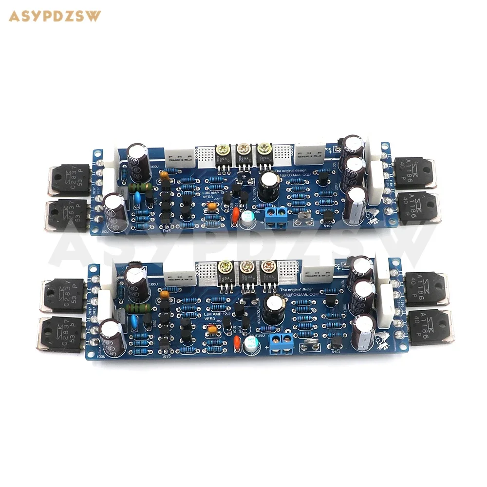 

L12-2 Classic 2 CH Stereo ultra-low distortion A1186/C2837 Power amplifier DIY Kit/Finished board