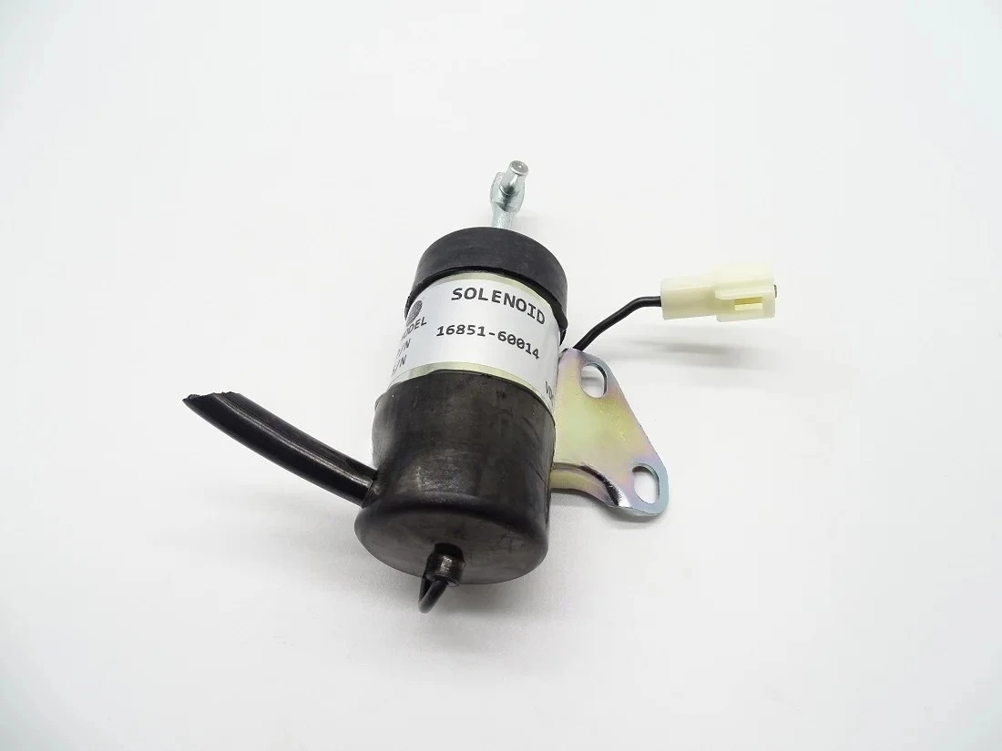 16851-60014 12V flameout solenoid valve suitable for construction machinery components