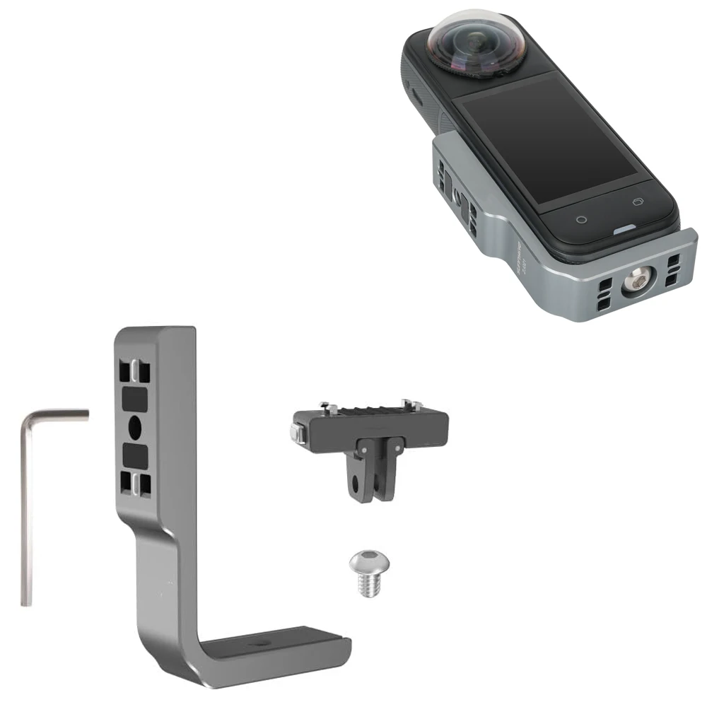 

Magnetic Horizontal and Vertical Expansion Stand Bracket for Insta360 X5/X4 Camera Quick-Release L-Type Adapter Bracket Supports