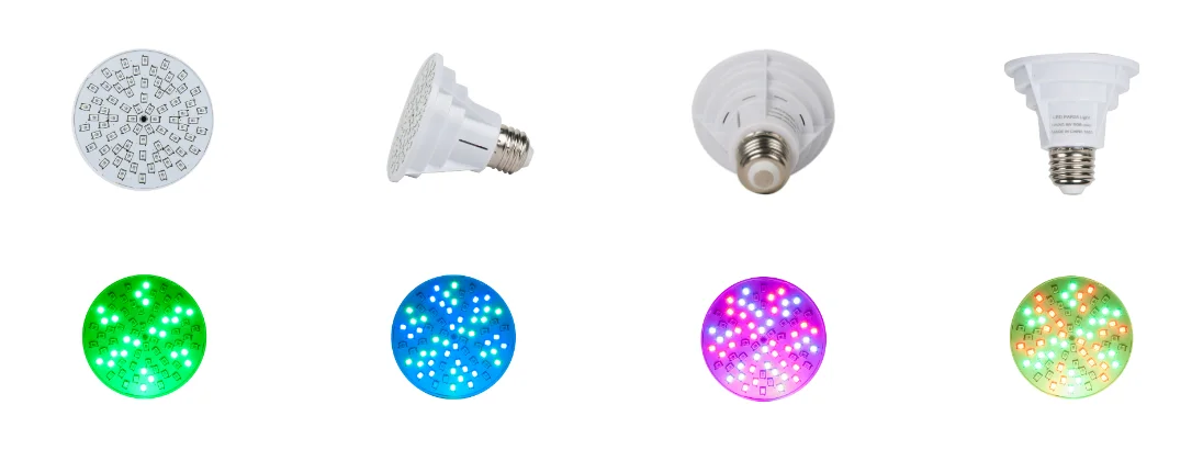 Refined IP68 120V 6W Color Changing SPA Light for Inground Swimming Pool RGB Color Changing Bulb Replacement for Pentair
