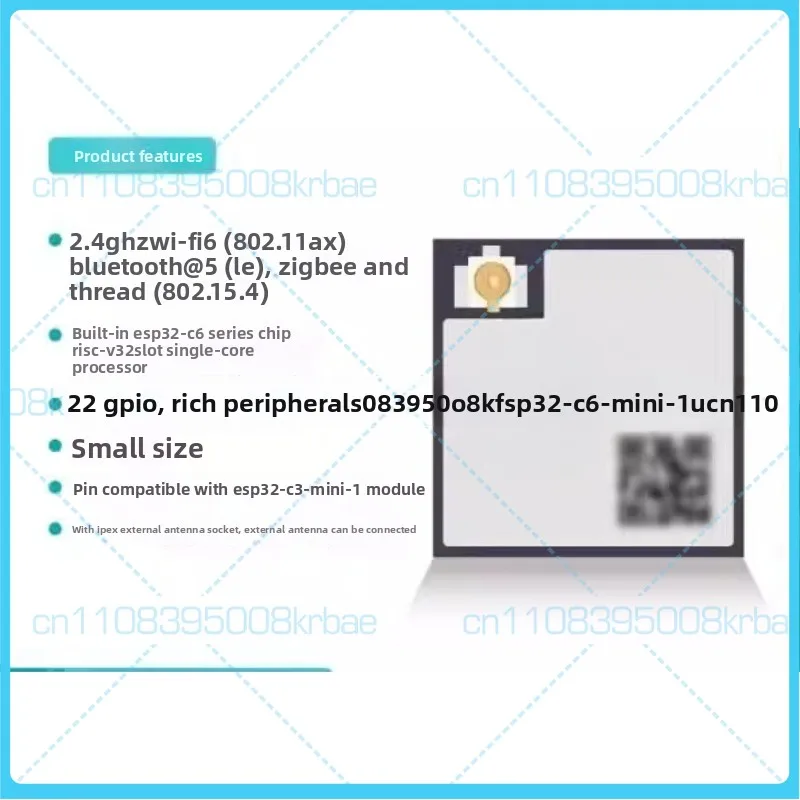 For ESP32-C6-MINI-1…