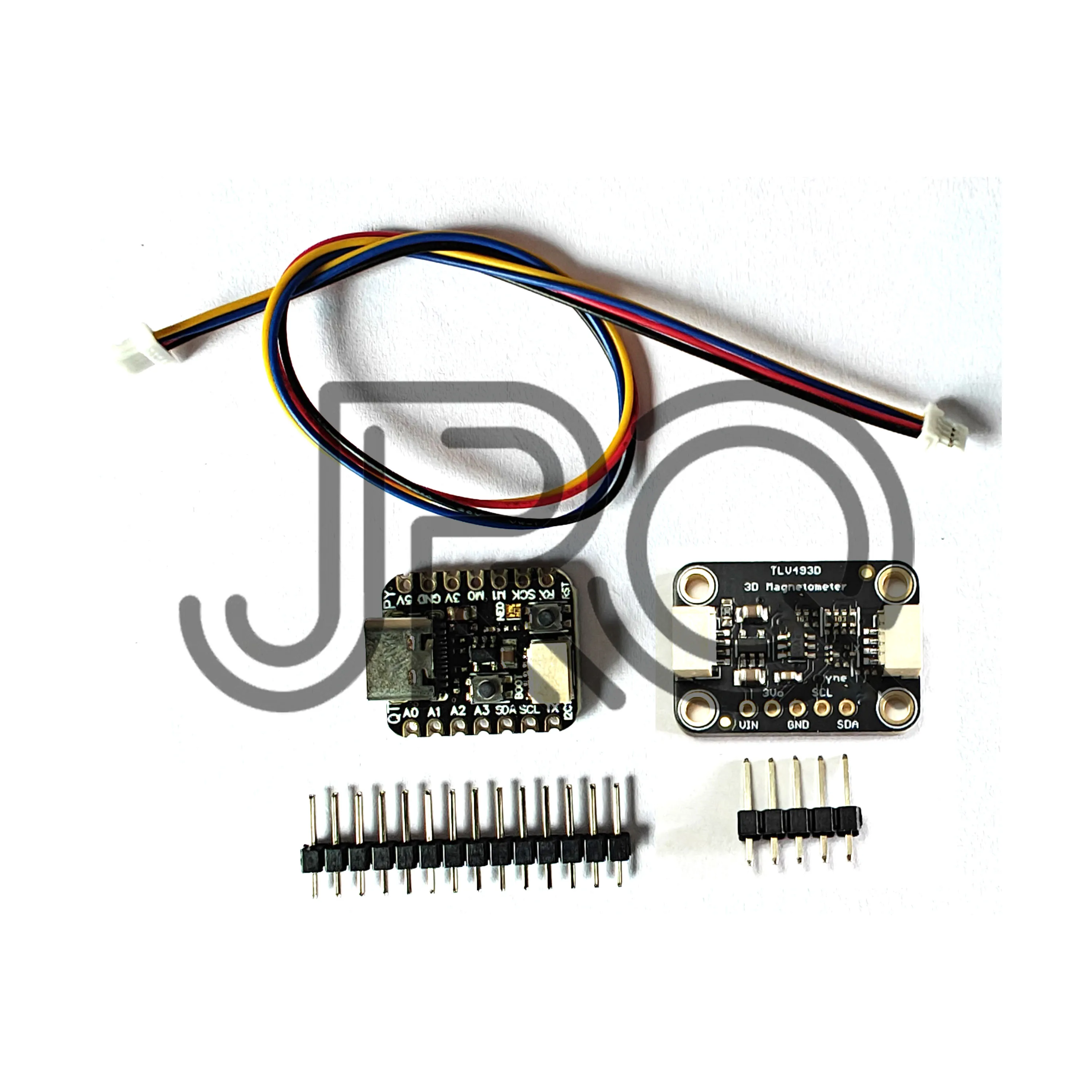 YHC 4900 QT Py RP2040 STEMMA QT / Qwiic JST SH 4-pin Cable QT Py RP2040 Development Board Compatible with Raspberry Pi Pico 4900