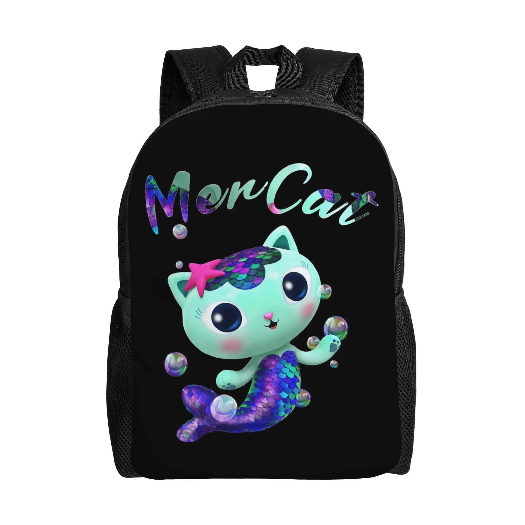 

Kids Gabby's Dollhouse Mencat Backpack for Men Women Fashion High School Business Daypack Cute College Shoulder Bag Outdoor