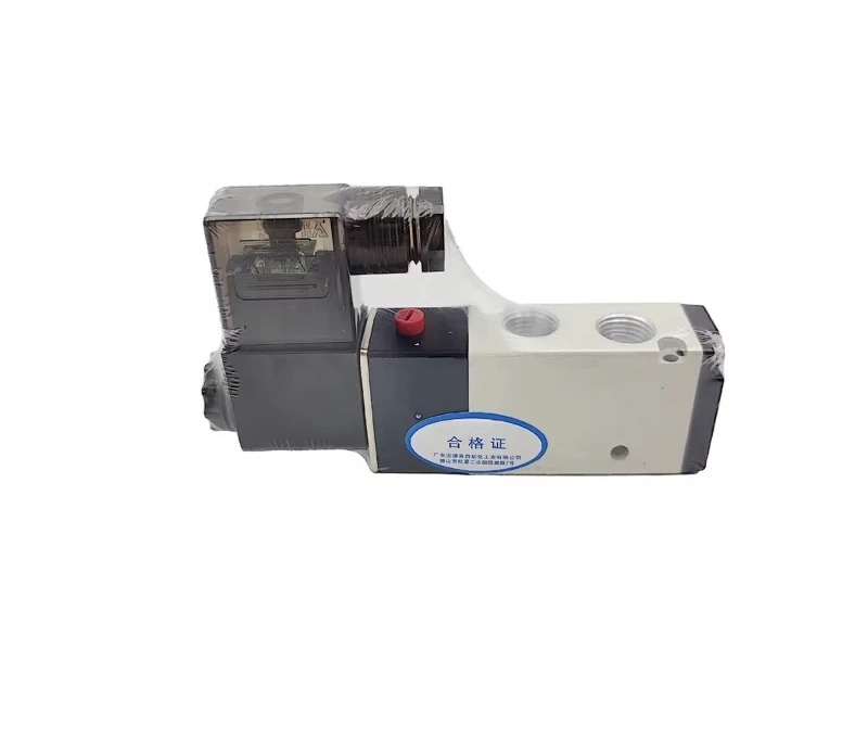 4V210-08 Pneumatic Valve 2 Position 5 Way Solenoid Air Valve Low Price Aluminum Single Coil Cheap Safety Valve