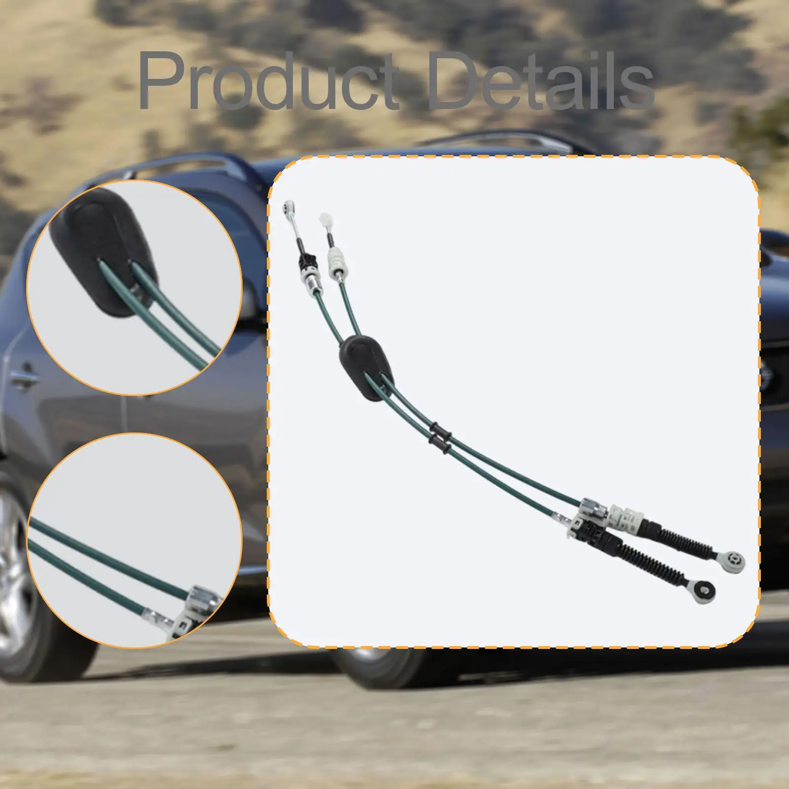 كابل التحول السلس 34413-3AM0A يستبدل ملحقات السيارات الموثوقة وسهلة الاستخدام #6