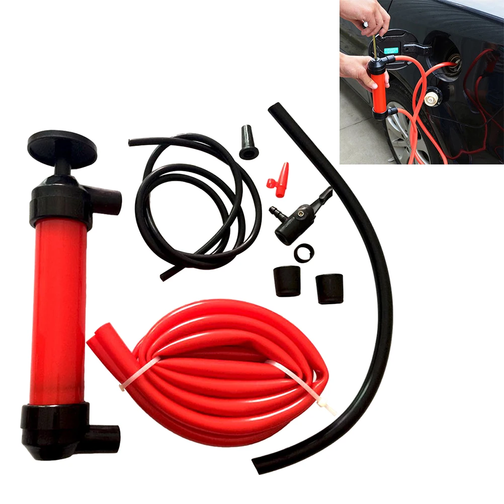 

Multi-Use Siphon Hand Fuel Oil Water Transfer Tool For Automobiles Motorcycles Yacht Lawn Mower Brush Cutter Emergency Gas