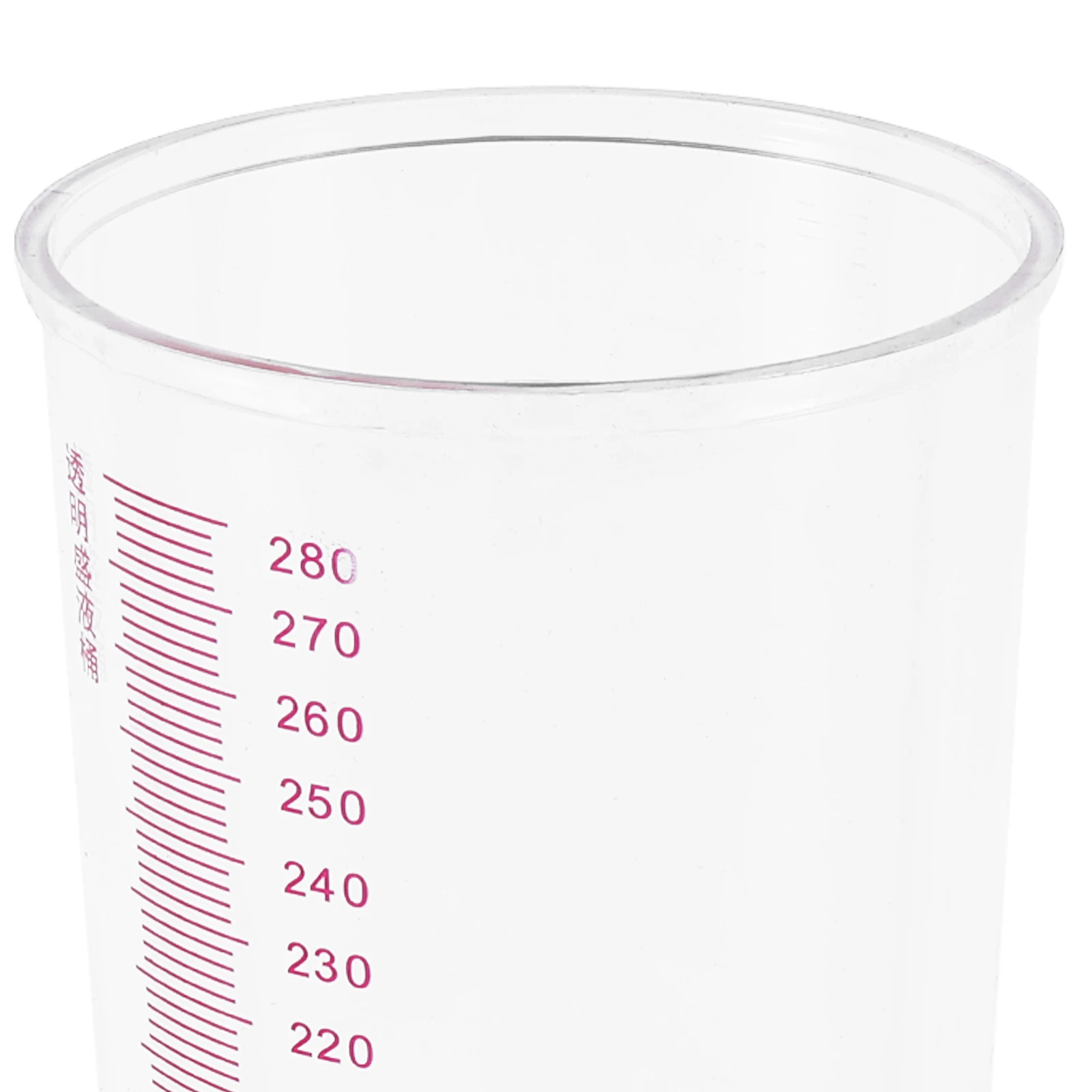 أنبوب حاوية تجربة شفافة - أنبوب قياس بديل من البلاستيك الشفاف لقياس المطر في الهواء الطلق ومختبر المدرسة والحديقة #6