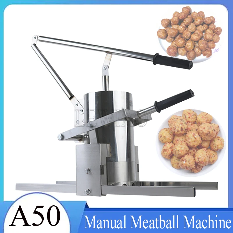 

Manual Meatball Machine Meatball Vegetable Meatball Processing Stainless Steel Meatball Machine Kitchen Meat Ball Machine