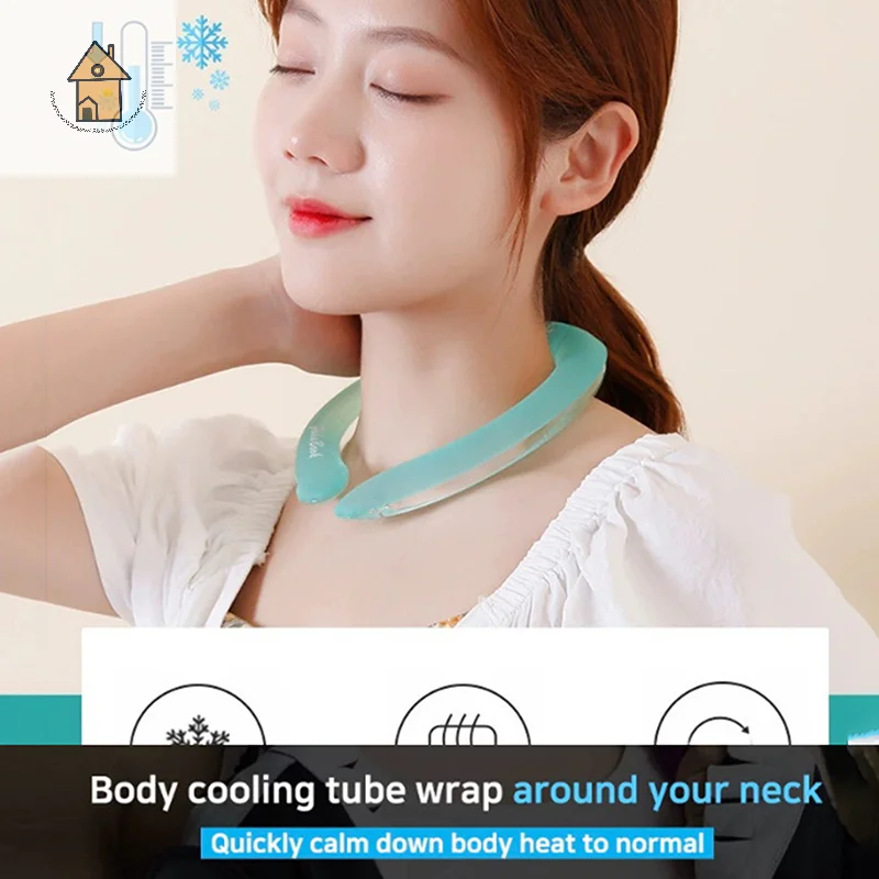 Outdoor Summer Neck Cooler Camping Climbing Cooling Neck Ring Outdoor Cooling Tool For Camping Hiking Cycling Running Fishing