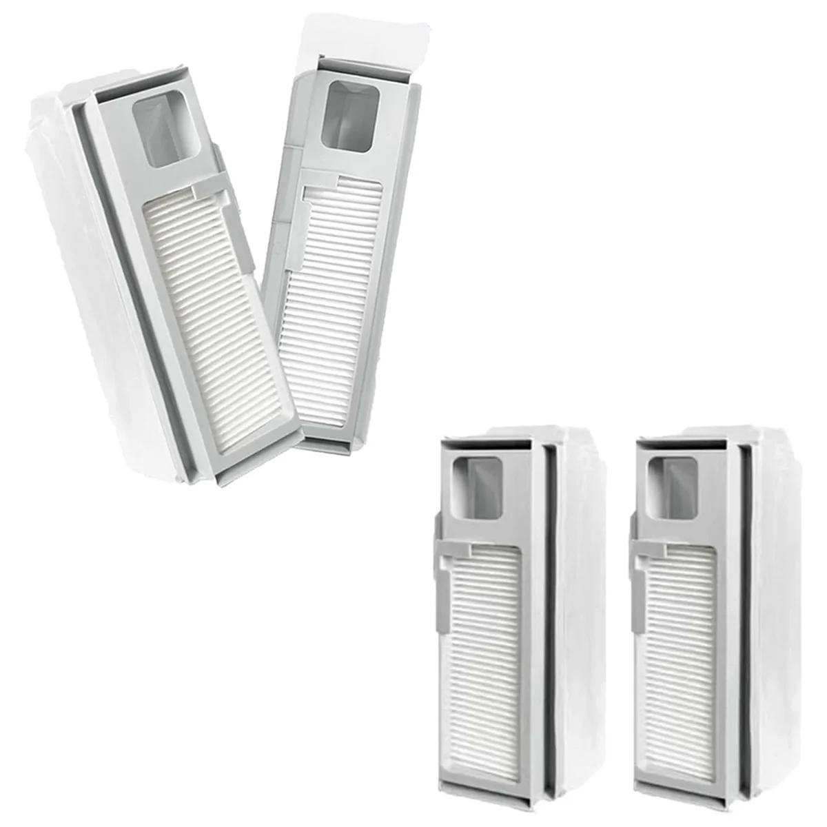 A14G-4PCS Сменные мешки для пыли Alma с HEPA-фильтром для робота-пылесоса Freo X Plus, запасные части, мешок 2-в-1