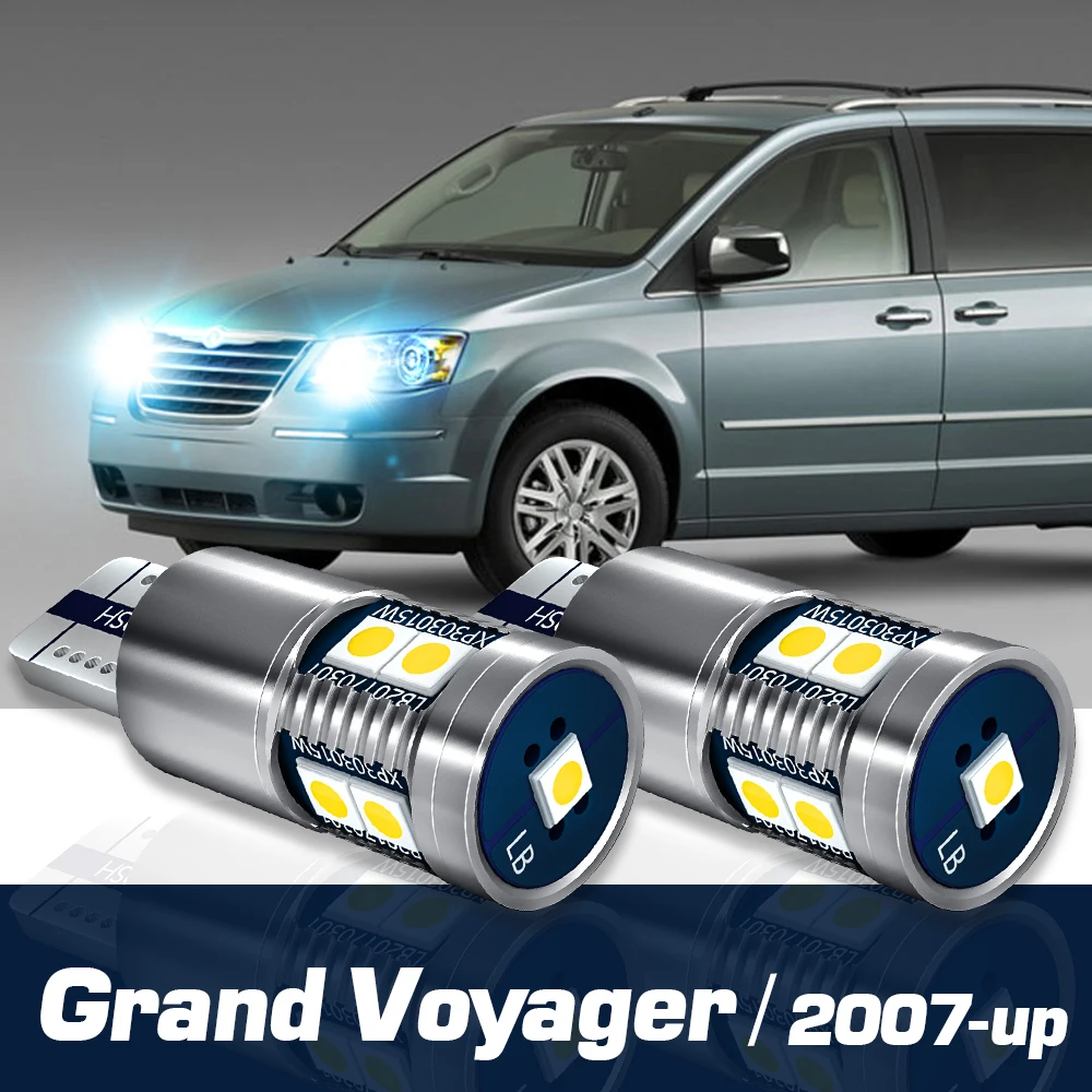 

2pcs LED Parking Light Clearance Bulb Canbus Accessories For Chrysler Grand Voyager 2007 2008 2009