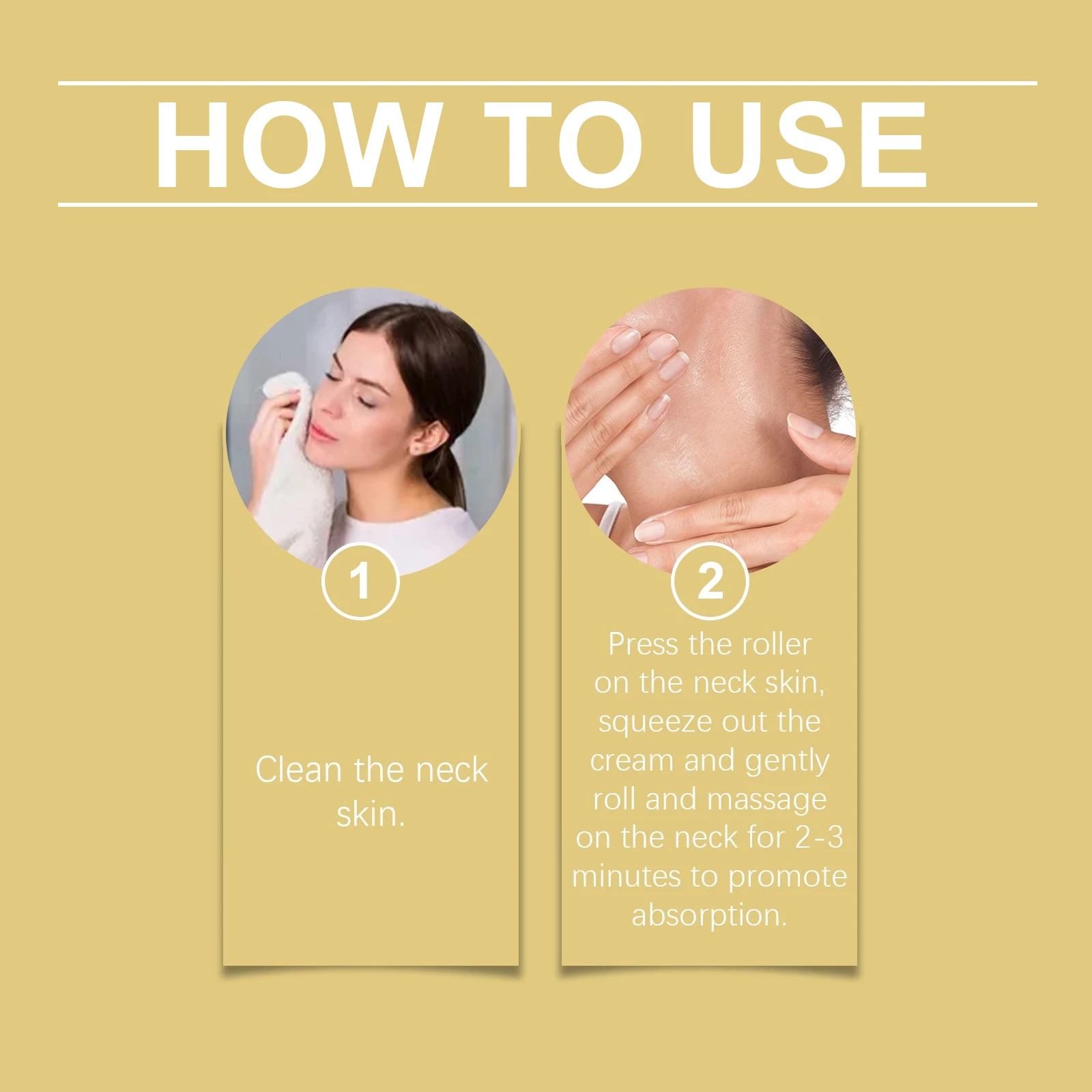 كريم تدليك الرقبة الدوار، شركة تغذي وتهدئة البشرة، وتحسين جفافها، وتقليل التجاعيد، والخطوط الدقيقة، وإزالة كريم الذقن المزدوجة #6