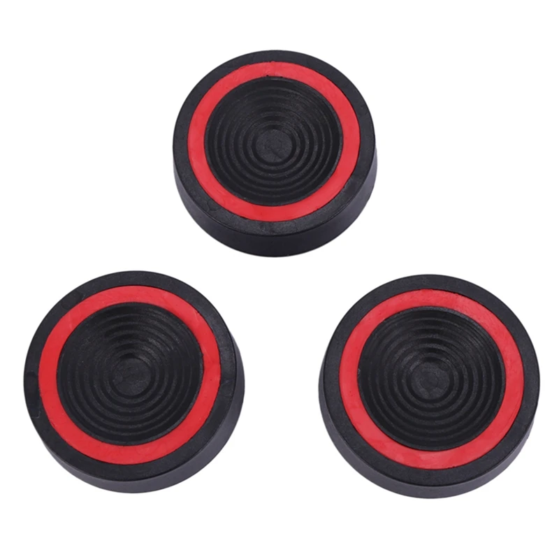 

3 Piece Tripod Foot Pads Heavy Suppression Pads Anti Vibration Rubber For Telescope Mounts Adapter