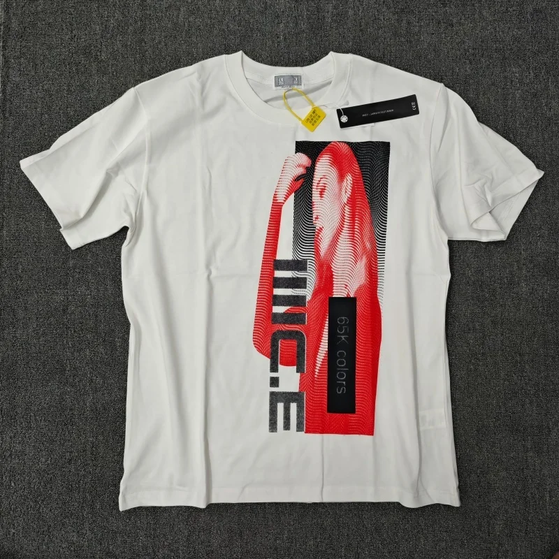 2026 New Cav Empt C.E 65k Colors Computer Edit Double Sided Graphic T-Shirt Men Women Cotton Short Sleeve Tee Streetwear