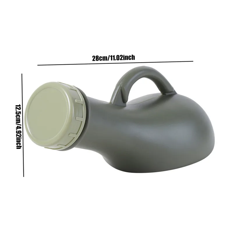 1000ML Unisex Urine Portable Bottle Plastic Urinal Pot with Lid Travel Camping Vehicle Mounted Emergency Urine Bottle Container view 5