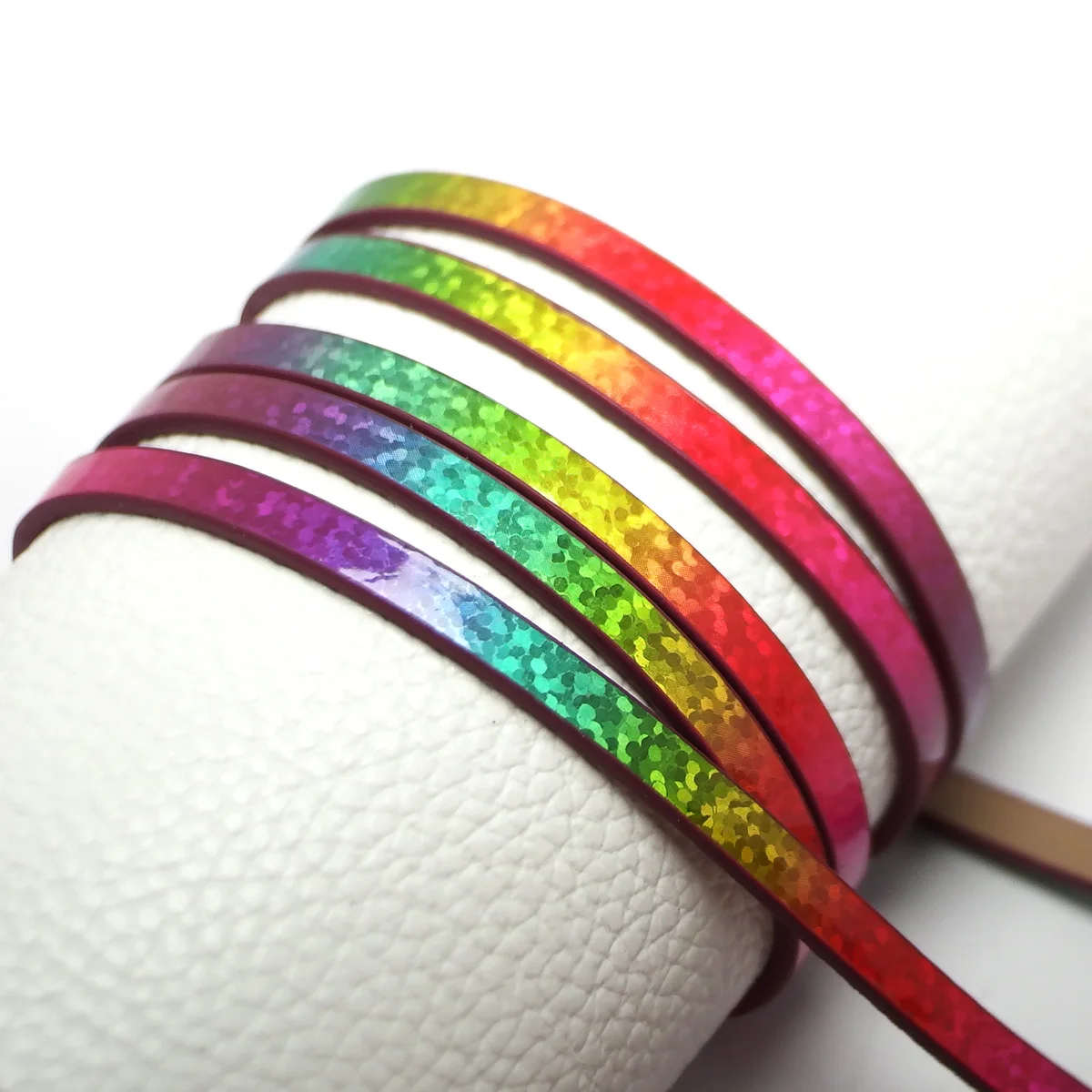 1.15meter Colorful Soft Faux leather cord,Colored Faux Leather Strips,Waist Chain Bracelet Making,Crafting Supplies