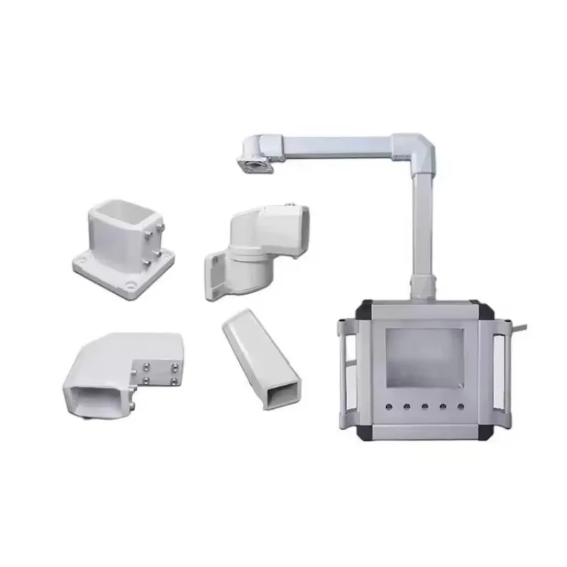 High Quality White Aluminum Cantilever Operating Box HMI Arm System Support Milling Machine Tools Accessories Machining