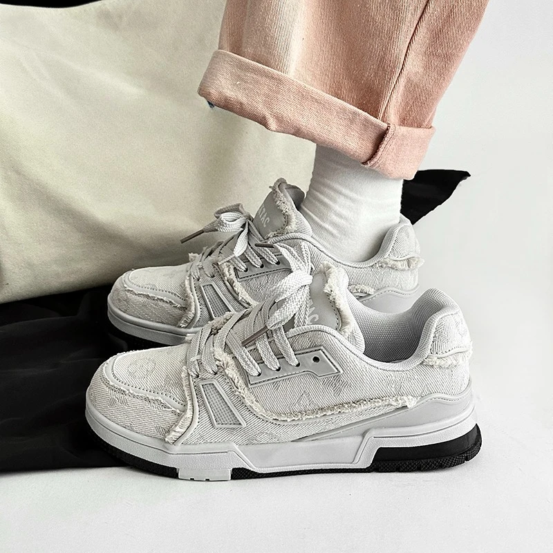 

Новые унисекс-кеды: модные, нескользящие, дышащие, на толстой подошве, вулканизированные. Хит продаж! Мужские и женские люксовые повседневные кеды.