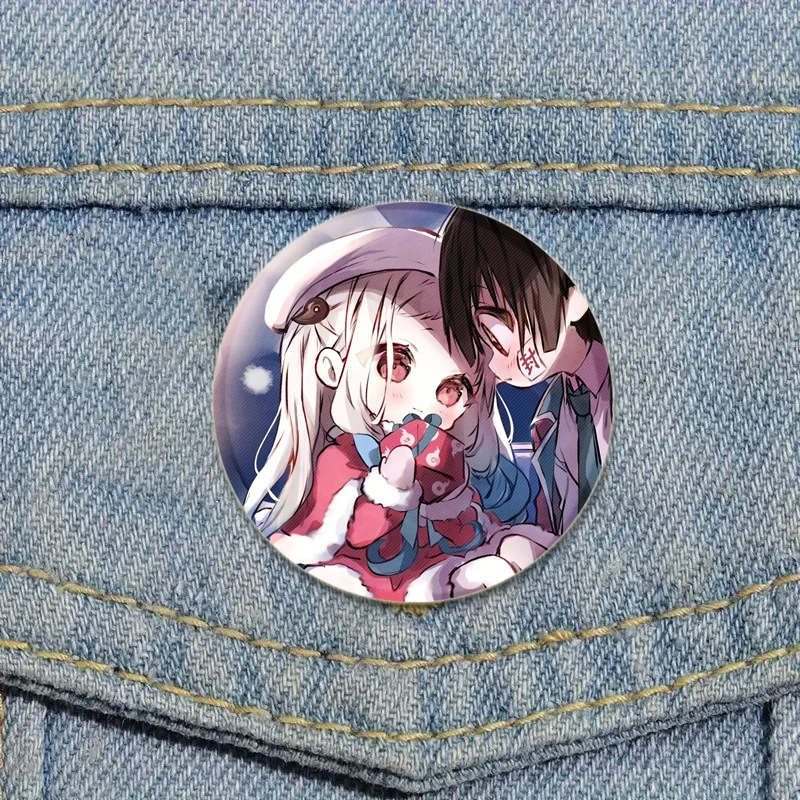 Beliebte Anstecknadel Zubehör Anime Toilet-Bound Hanako-kun Yashiro Brosche Pins für Kleidung Rucksack Dekoration Cartoon Abzeichen