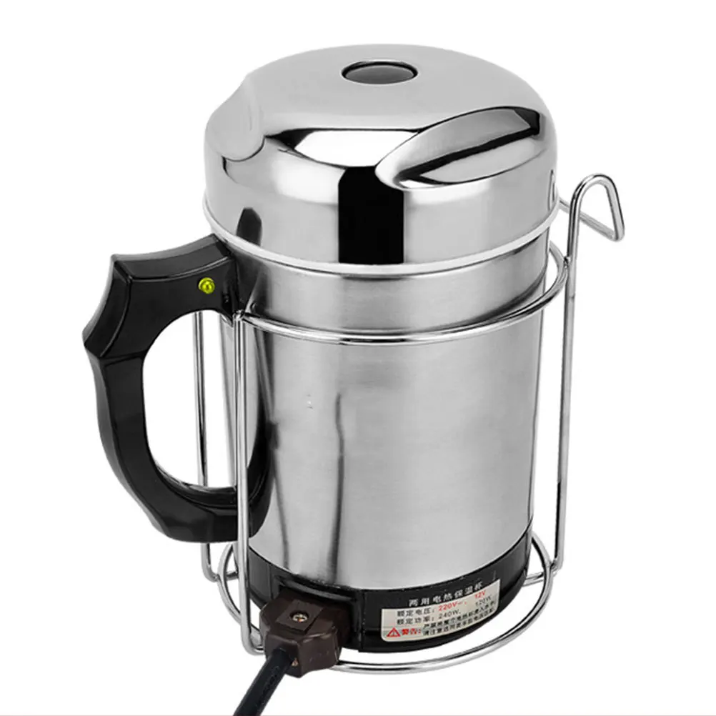 

Car Stainless Steel Cup Holder Multi-Function Storage Rack Internal Diameter 10.5cm Silver Car Bottle Holder