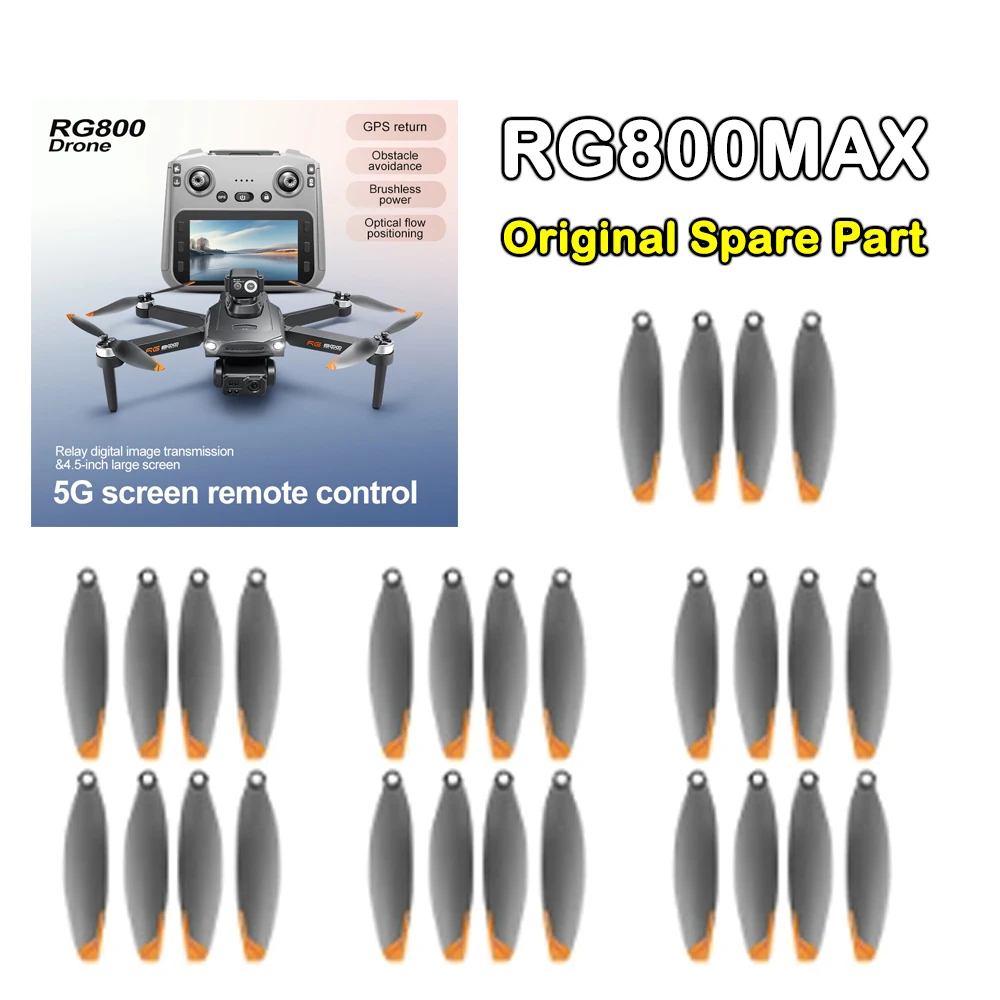 RG800 PRO Propeller Spare Part Original for GPS Drone RG800MAX RG800 MAX Dron Quadcopter Wings Blade Maple Leaf Accessory