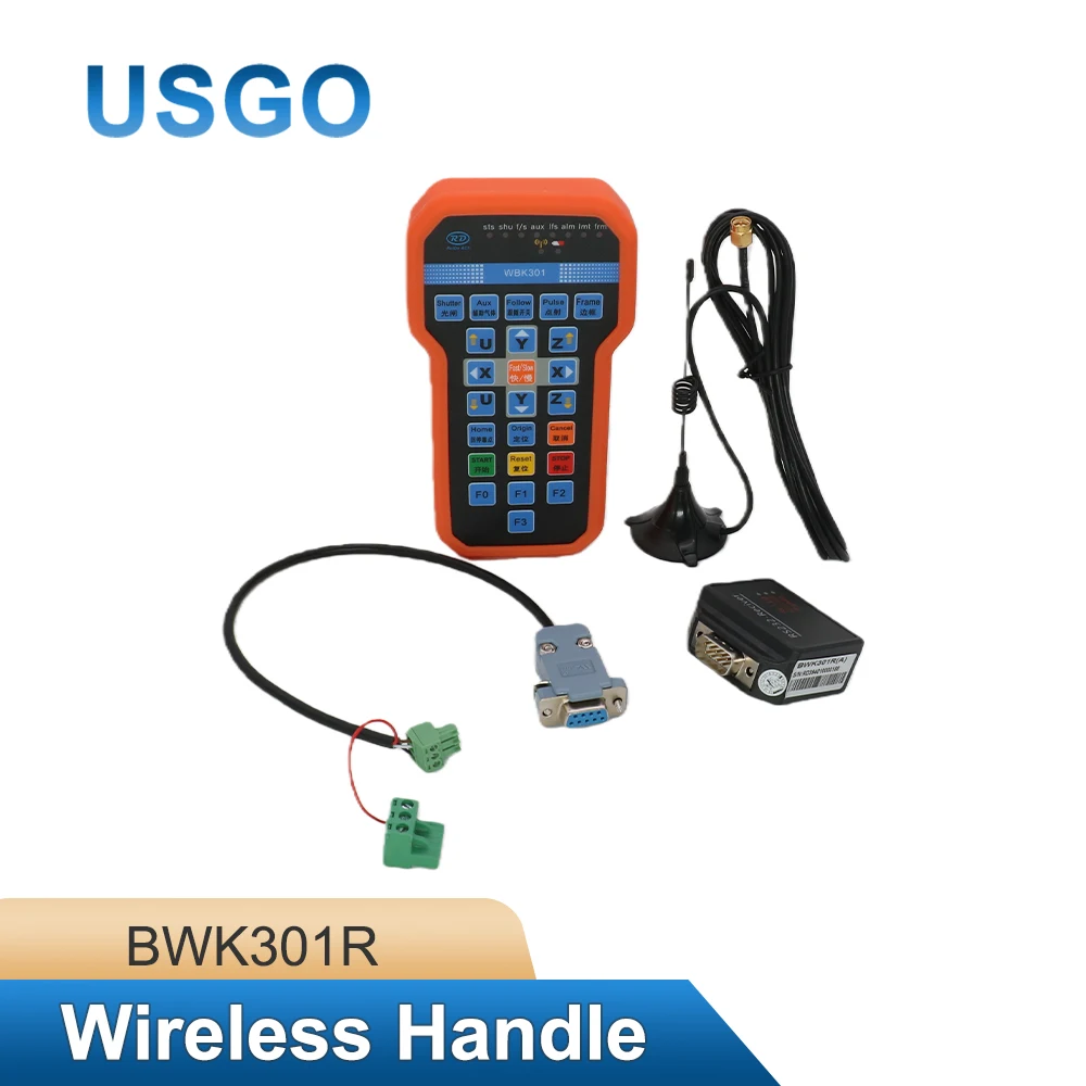 Ruida Wireless Operating Handle BWK301R BWK301T for RDC6442G RDC6442S RDC6432G CO2 Laser controller