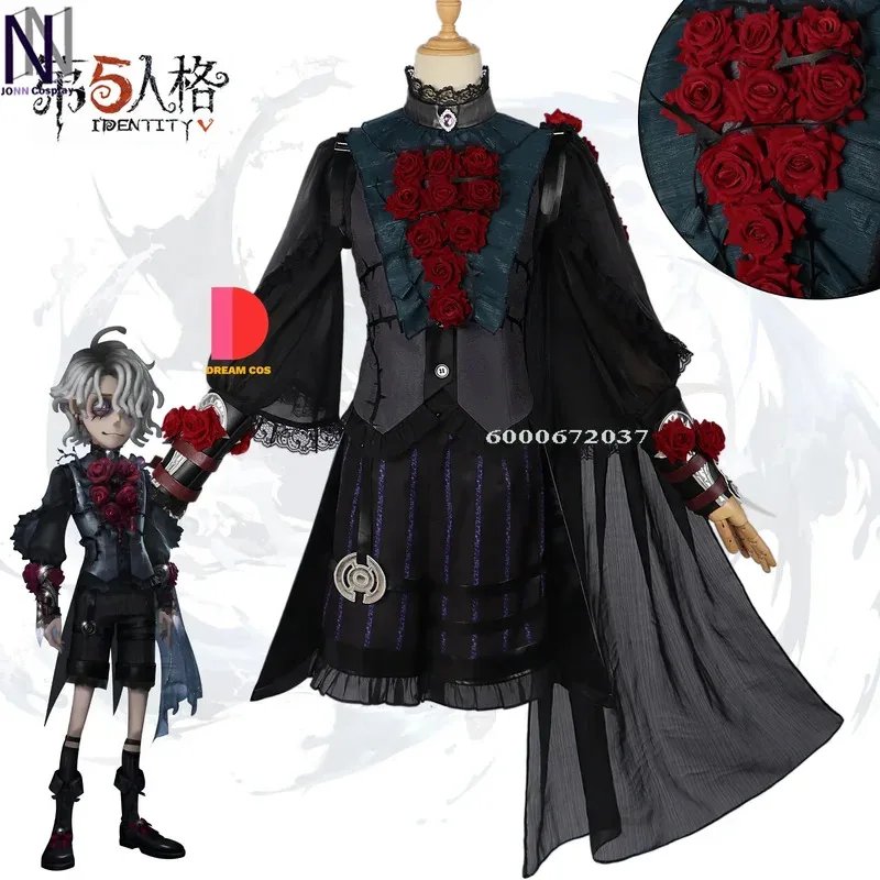 الهوية الخامس لعبة عالم النفس Ada Mesmer Luminary Emile تأثيري حلي ليلة دائمة المريض حفلة الهالوين الزي سلسلة