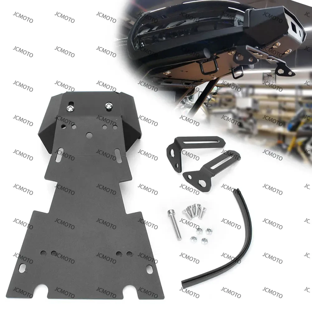 Accessories Black Metal Motorcycle Turn Signal Tail Lamp Brake Light Holder Bracket For BMW R NINE T 2015 2016 2017