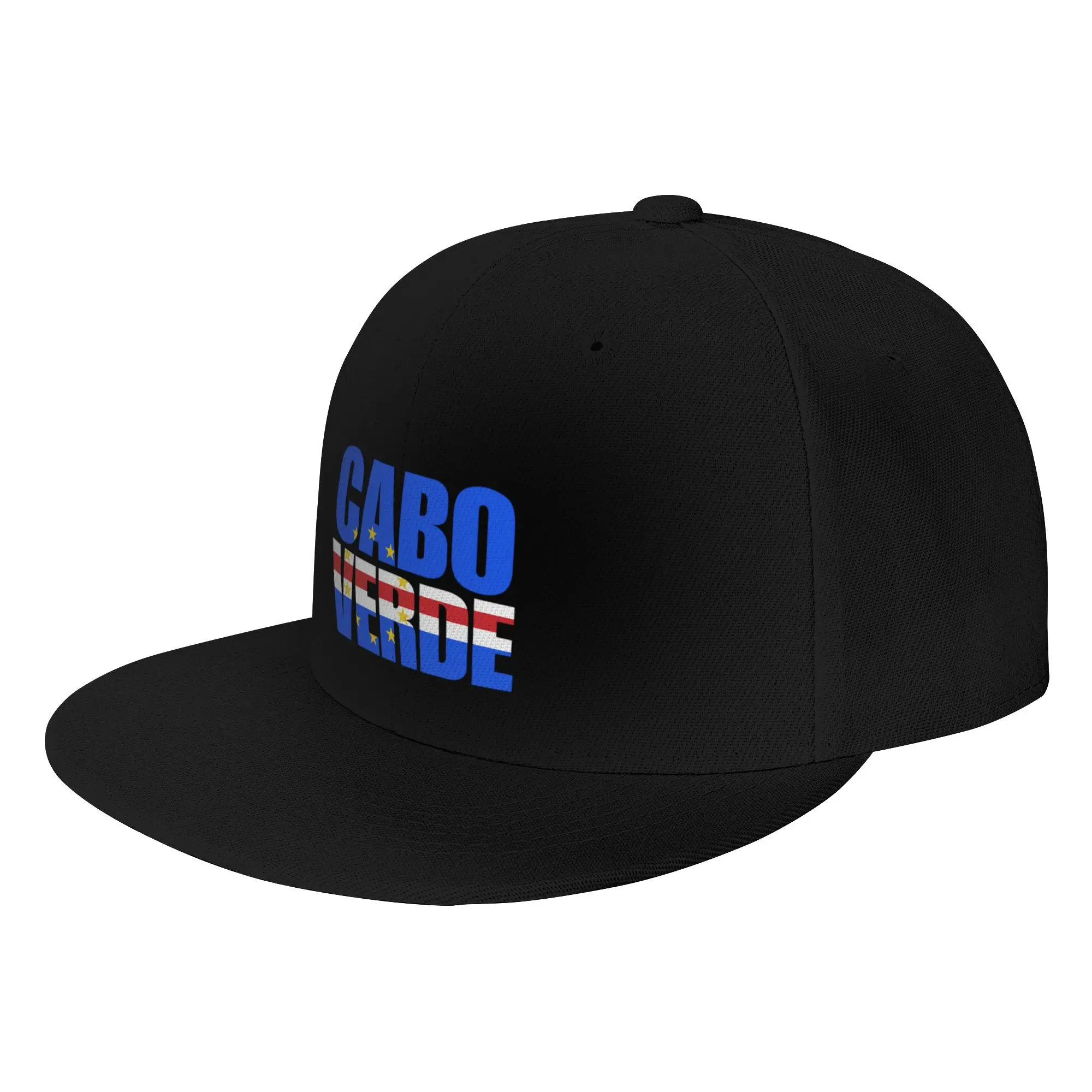 Fashion Cabo Verde Country Flat Brim Sun Hat  Collegiate Style Brand Men Caps